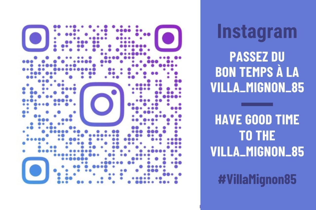 Villa "Mignon" Avec Studio Independant, Tout A Pied, Plage A 4 Mn, 6 Pers, 2 Sde سان جان دي مونت المظهر الخارجي الصورة